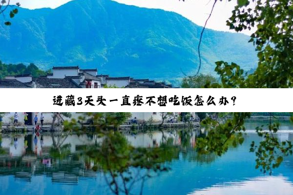 进(jìn)藏(cáng)3天(tiān)头(tóu)一(yī)直(zhí)疼(téng)不(bù)想(xiǎng)吃(chī)饭(fàn)怎(zěn)么(me)办(bàn)？
